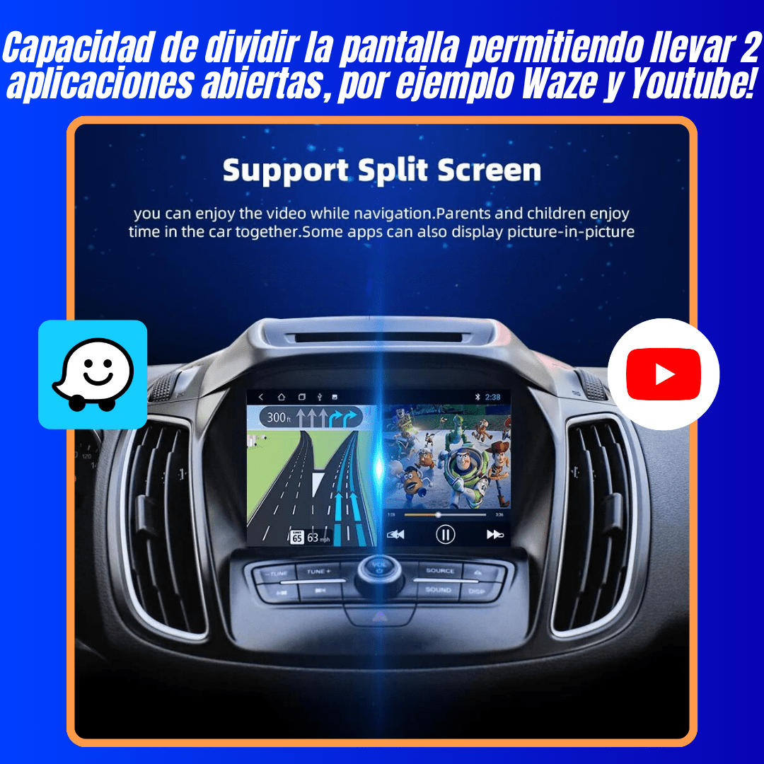 AI BOX 8 RAM/128GB ANDROID 13 para CarPlay y Android Auto - Sistema que permite ver Youtube, Netflix y mas - Express Connect CR